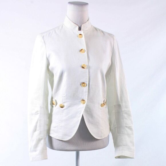 Renuar Collection Jackets & Blazers - Renuar Collection ivory linen jacket 4